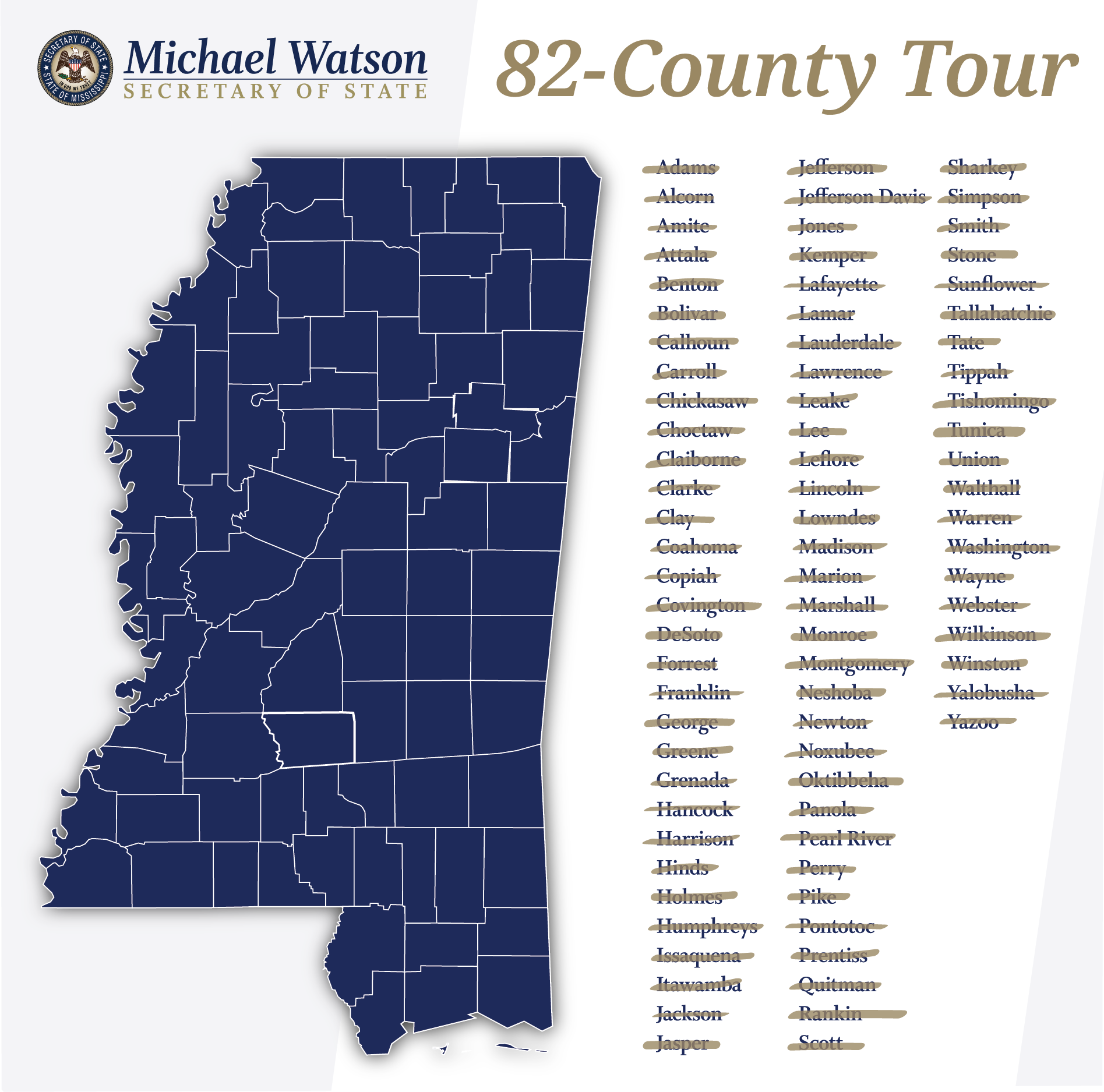 82 County Tour